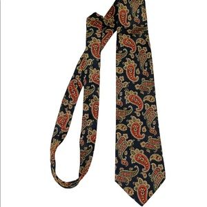 Paul Stuart Men’s Jacquard paisley Tie .
